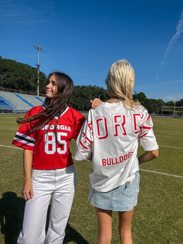 CROPPED FOOTBALL JERSEY