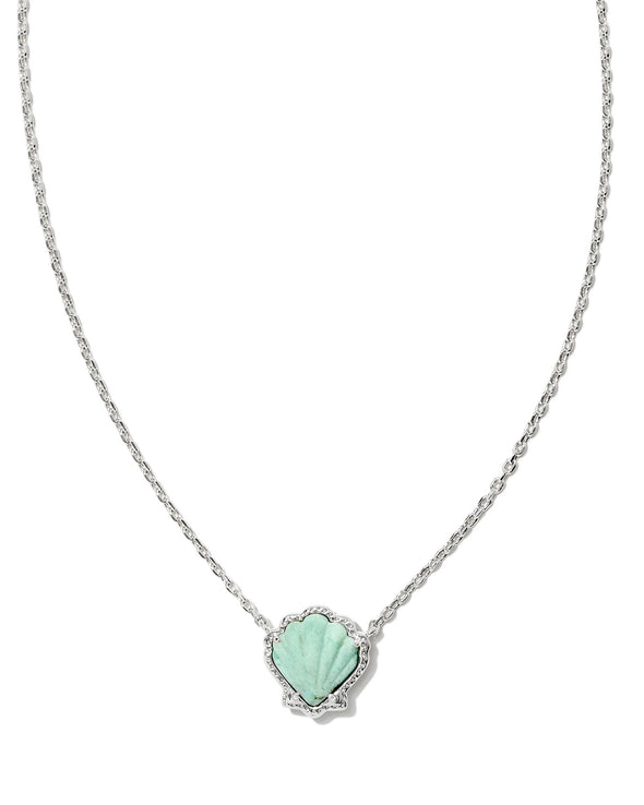 BRYNN SHELL PENDANT NECKLACE