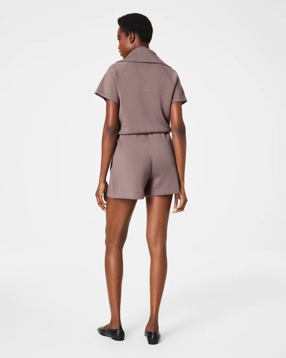 AIR ESSENTIALS HALF ZIP ROMPER