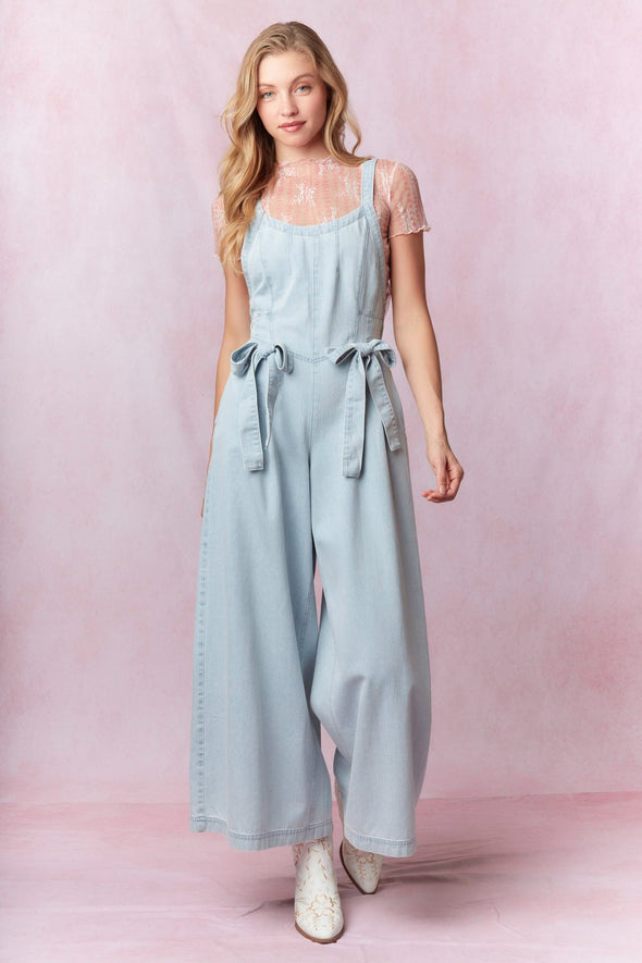 BRINLEY BOW ROMPER