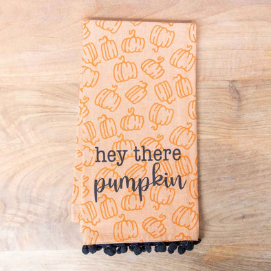 Hey There Pumpkin Hand Towel 20x28