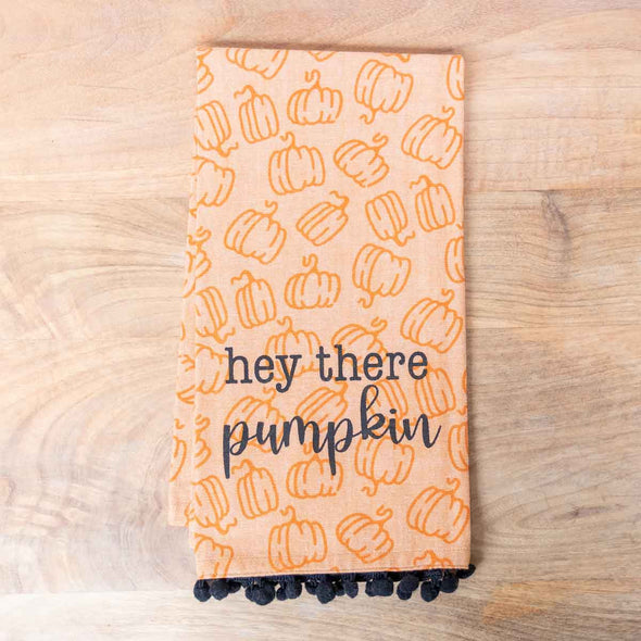Hey There Pumpkin Hand Towel 20x28