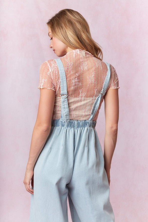 BRINLEY BOW ROMPER