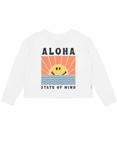 GIRLS ALOHA TEE