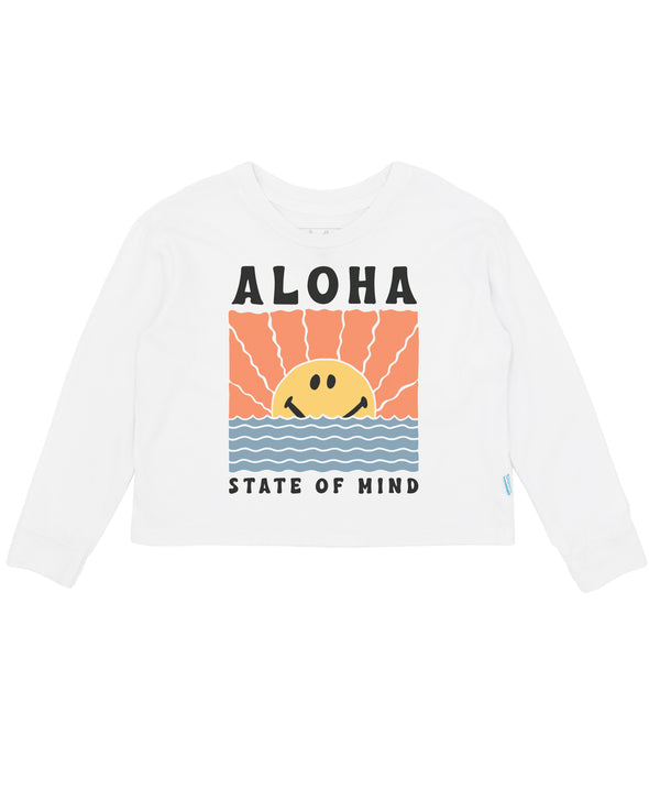 GIRLS ALOHA TEE