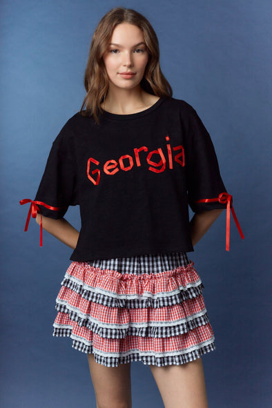 GEORGIA CROPPED TEE