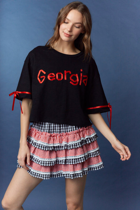 GEORGIA CROPPED TEE
