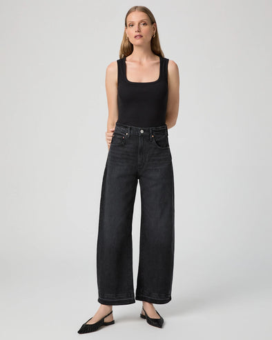 PAIGE ARELLIA ANKLE BARREL LEG JEAN