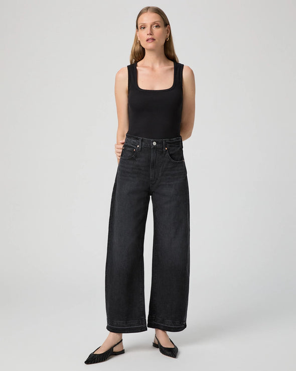 PAIGE ARELLIA ANKLE BARREL LEG JEAN