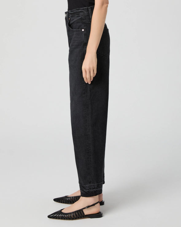 PAIGE ARELLIA ANKLE BARREL LEG JEAN