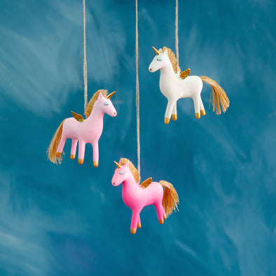 WINGED UNICORN ORNAMENT