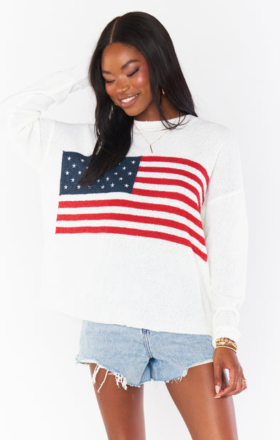 WOODSY AMERICAN SWEATER