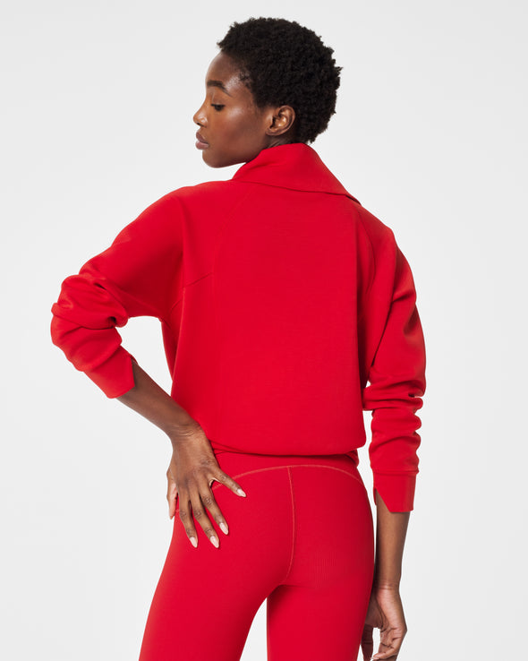 SPANX AIR ESSENTIALS HALF ZIP