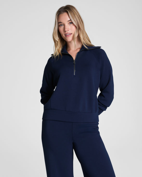 SPANX AIR ESSENTIALS HALF ZIP