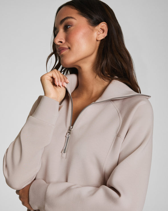 SPANX AIR ESSENTIALS HALF ZIP