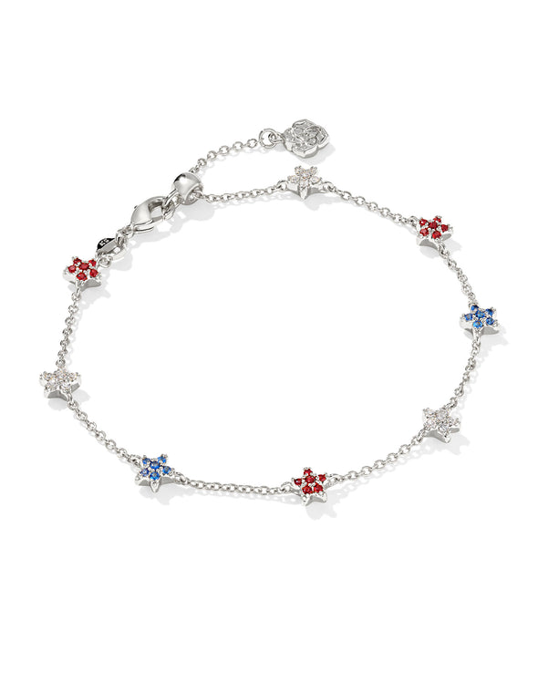 SIERRA STAR CRYSTAL DELICATE CHAIN BRACELET