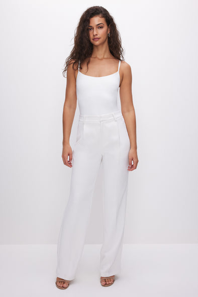 LUXE SUITING COLUMN TROUSER
