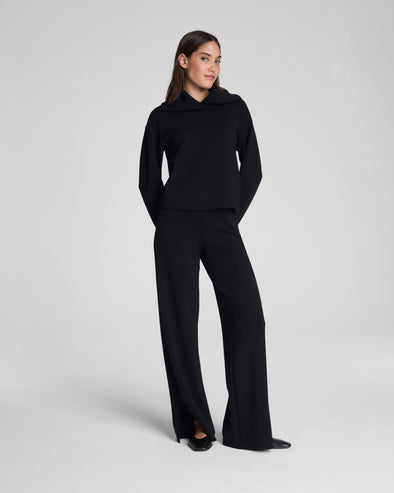 SPANX AIRESSENTIALS SMOOTH FRONT WIDE LEG PANT