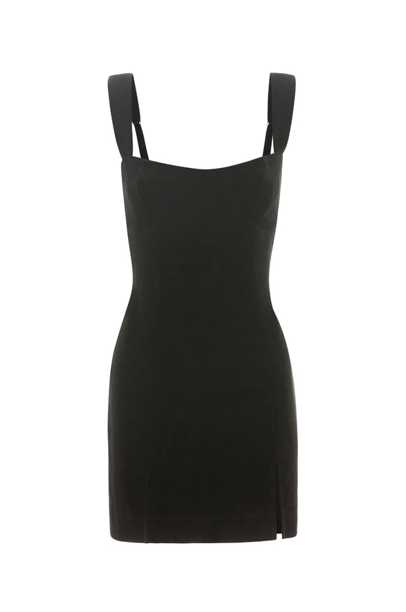 GOOD AMERICAN VELVET MINI DRESS