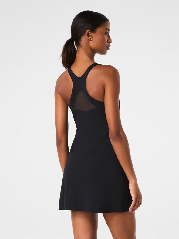 GET MOVING V-NECK DRESS