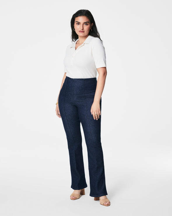 SPANX EVERYWHERE ZERO WAISTBAND MICRO FLARE JEANS