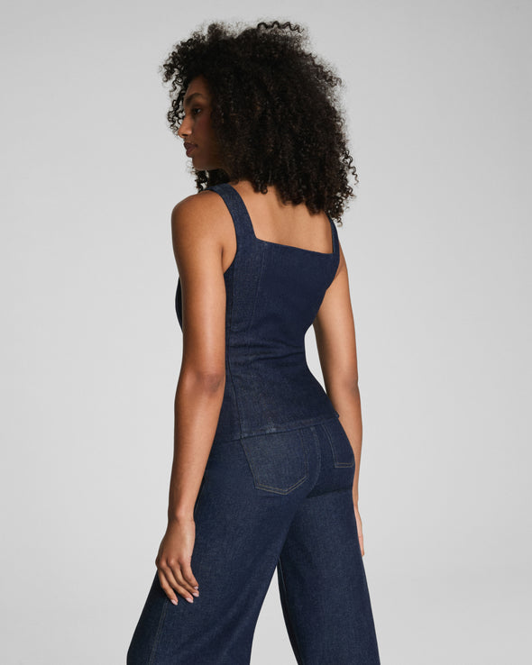 SPANX DENIM VEST TOP