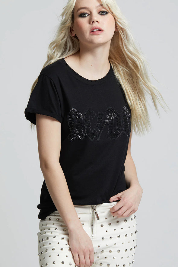 AC/DC BLACK CRYSTAL TEE