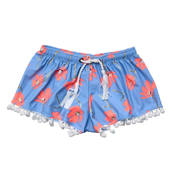 GIRLS BEACH BLOOM SWIM SHORTS